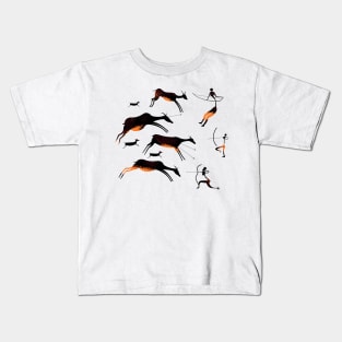 rock paintings Kids T-Shirt